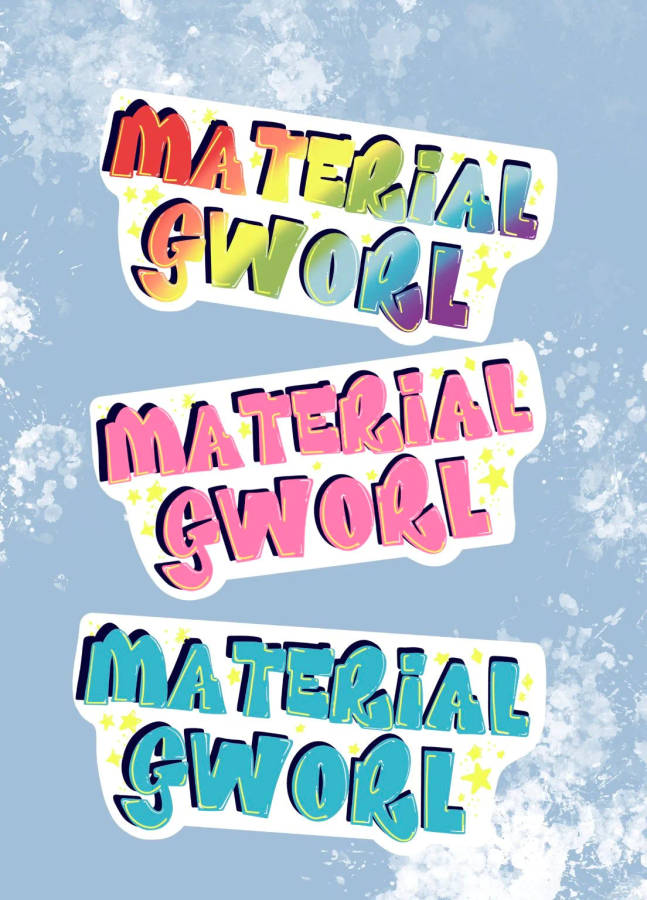 Get Creative With Material Gworl Wallpaper