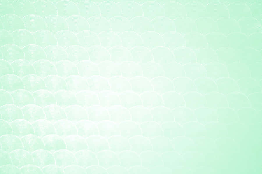 Get Lost In The Calm And Soothing Vibes Of This Cute Mint Green Aesthetic. Wallpaper