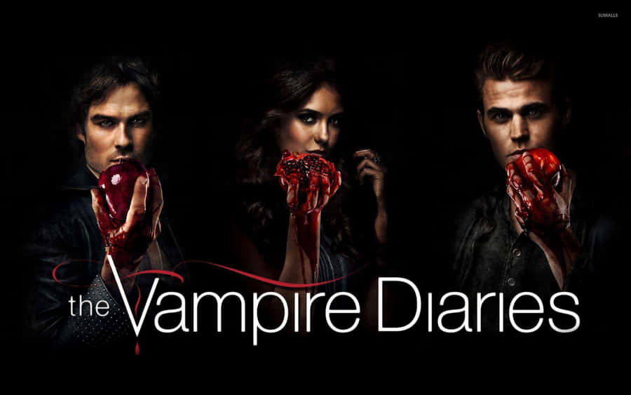 Get Lost In The Mystic World Of The Vampire Diaries Wallpaper