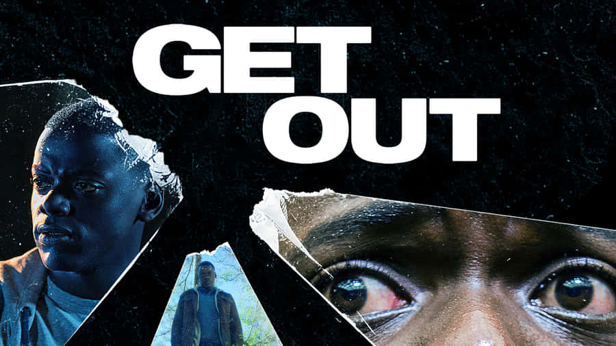 Get Out Movie Promotional Poster Wallpaper