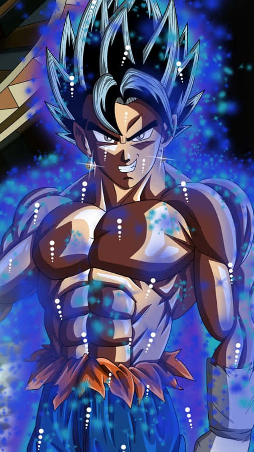 Get Ready For Supercharged Action With The Dragon Ball Super Iphone Wallpaper