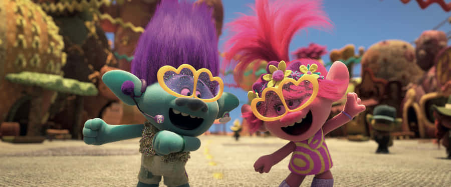 Get Ready To Step Into The World Of Music With Poppy And Branch! Wallpaper