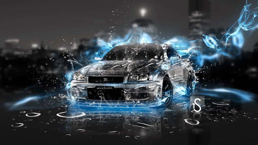 Get Ready To Take The Streets By Storm With This Cool Gtr Wallpaper