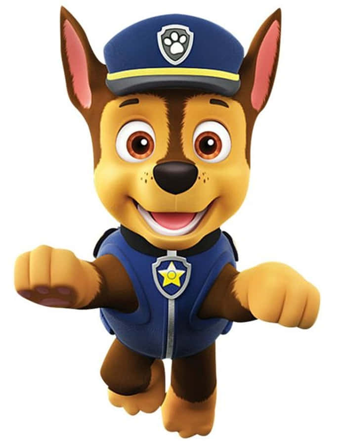 Get Revved Up With Chase And The Paw Patrol Wallpaper