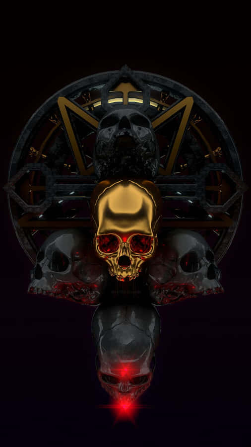 Get The Gothic-style Iphone For A Bold, Beautiful Look Wallpaper