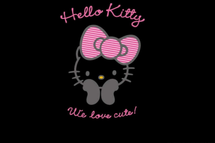 Get The Stylish And Adorable Hello Kitty Laptop Now! Wallpaper