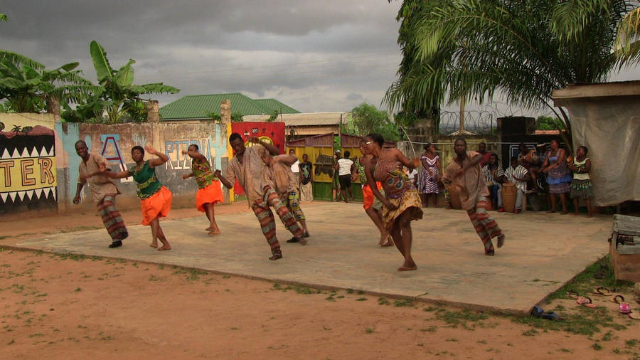 Ghana Cultural Dance Wallpaper