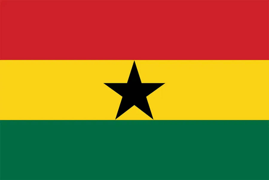 Ghana Flag Black Star Wallpaper