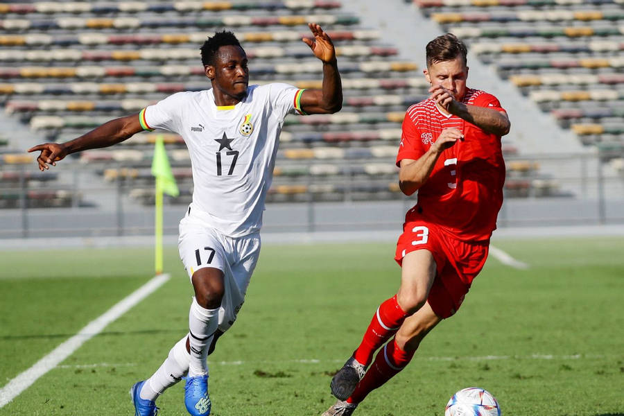 Ghana National Football Team Against Widmer Wallpaper