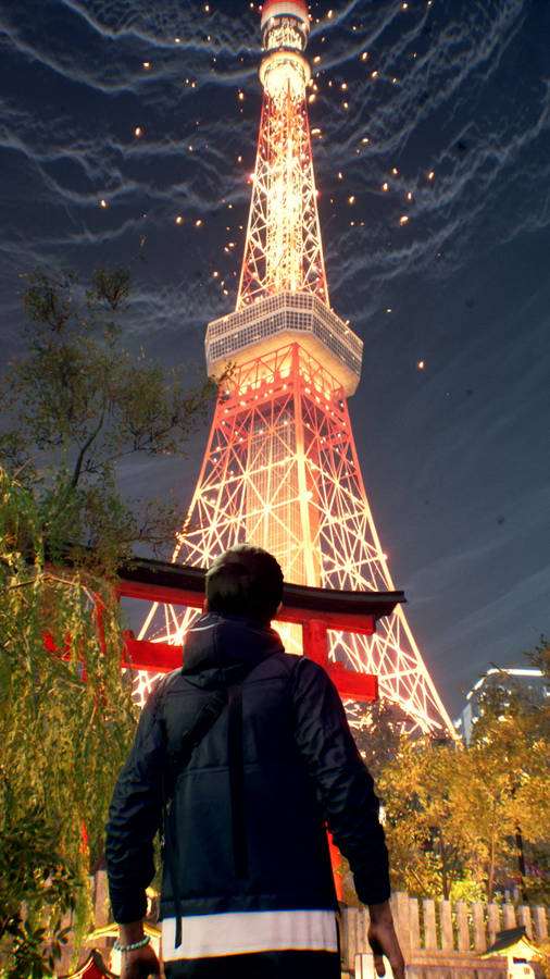 Ghostwire Tokyo Tower Wallpaper