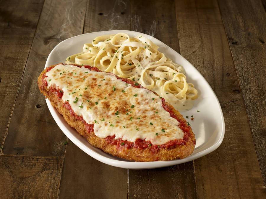 Giant Chicken Parmigiana Olive Garden Wallpaper