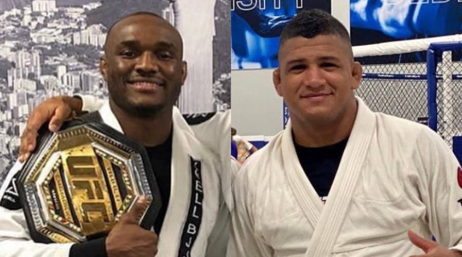 Gilbert Burns And Kamaru Usman Wallpaper