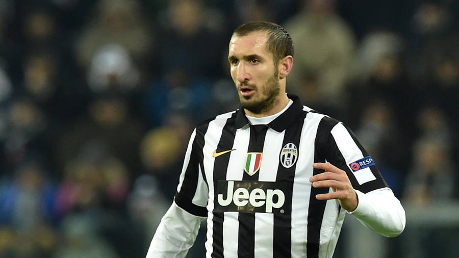 Giorgio Chiellini Juventus Fc Shocked Reaction Wallpaper