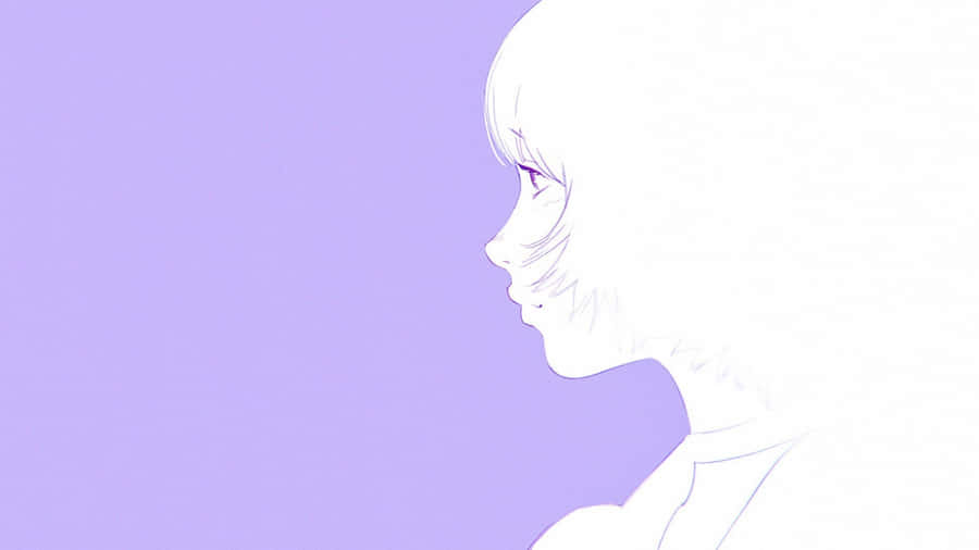 Girl Profile Illustration By Ilya Kuvshinov Wallpaper