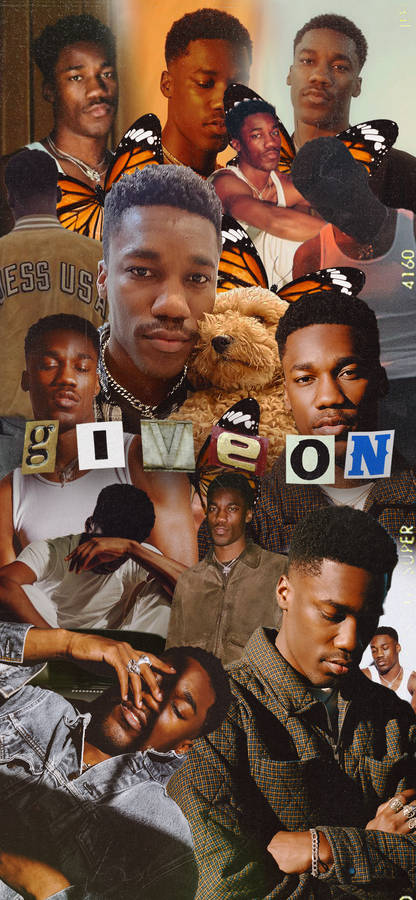 Giveon Aesthetic Collage Wallpaper