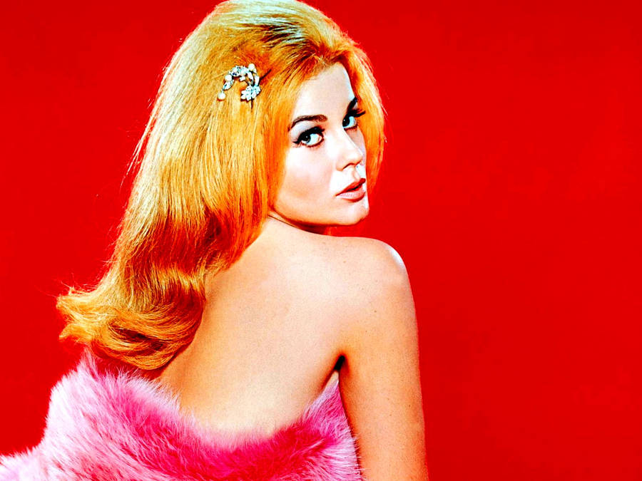 Glamorous Vintage Shot Of American Actress Ann Margret Wallpaper