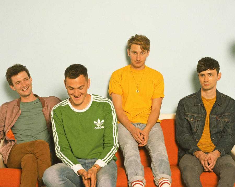 Glass Animals Group Photo Wallpaper