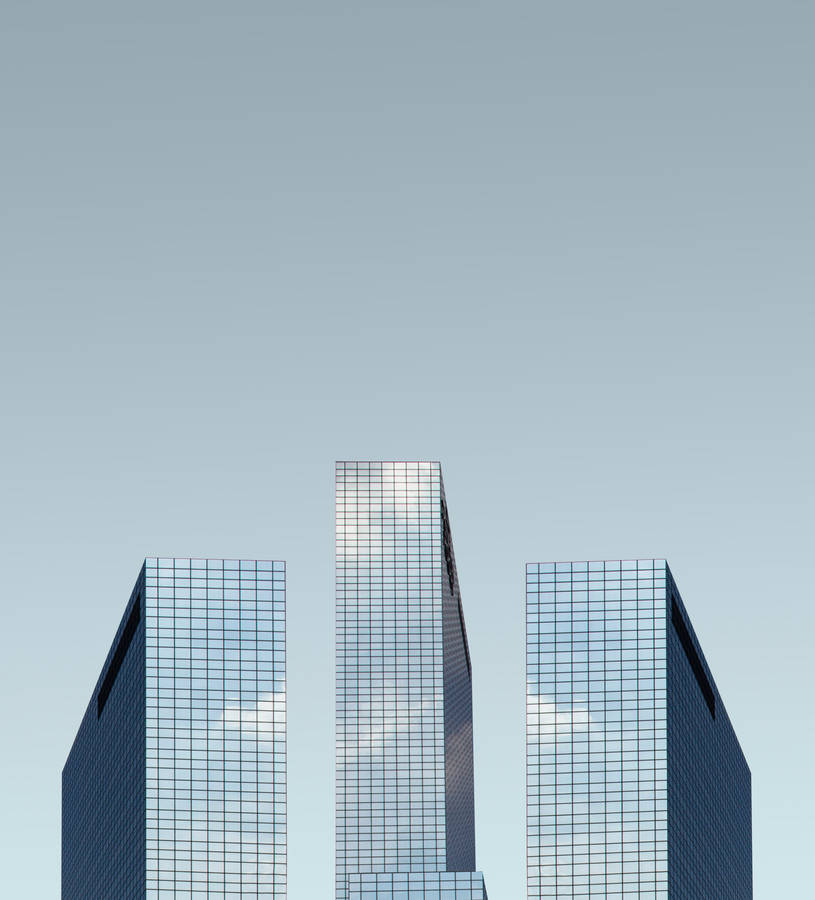 Glass Skyscrapers Model Wallpaper