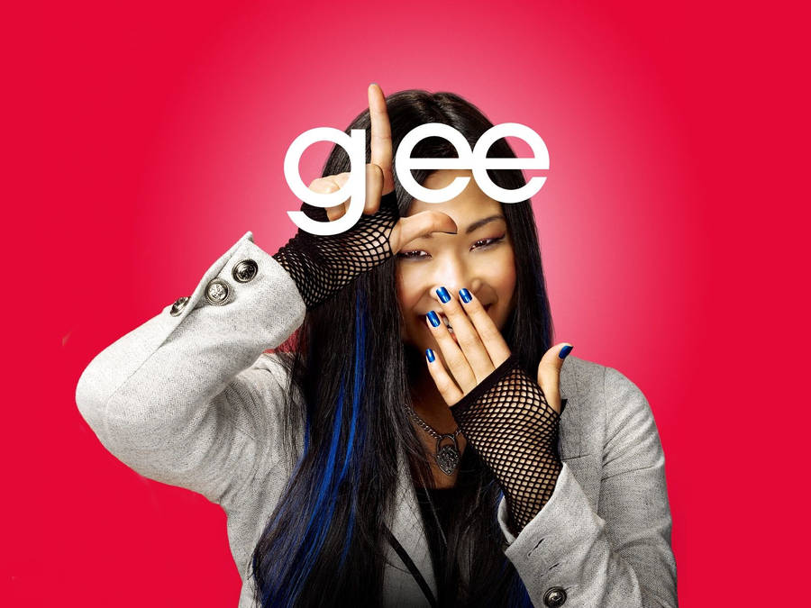 Glee Cast Member Actress Jenna Ushkowitz Wallpaper