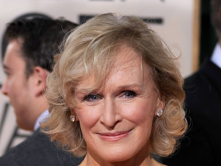 Glenn Close At 67th Golden Globe Wallpaper