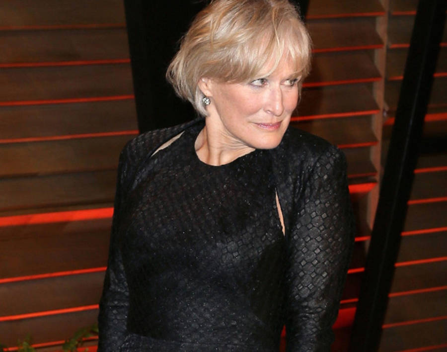 Glenn Close At Vanity Fair Party Wallpaper