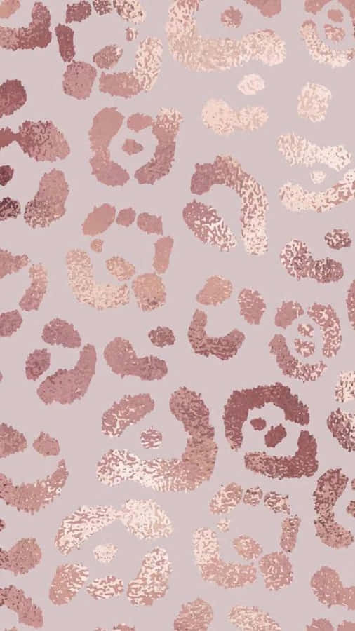 Glimmering Leopard Wallpaper