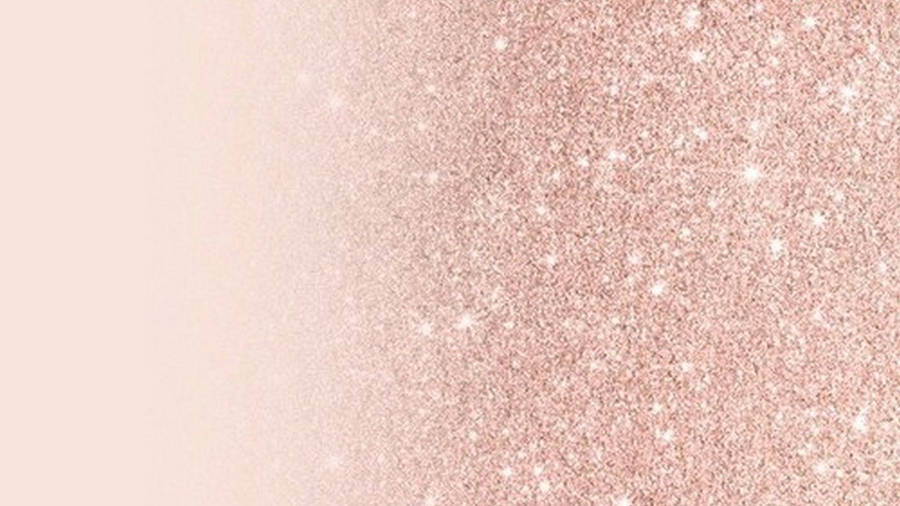 Glittered And Plain Rose Gold Wallpaper