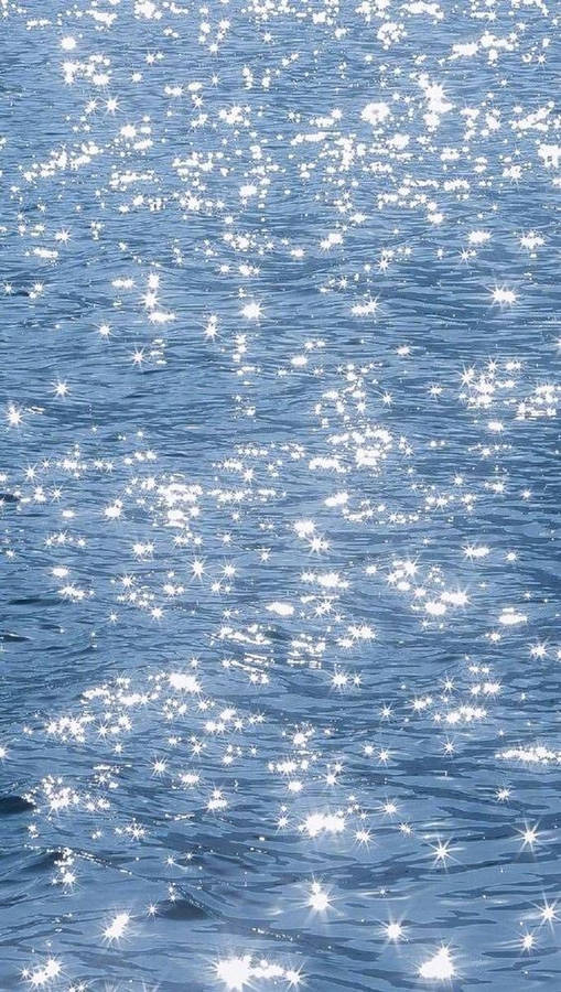 Glittering Water Aesthetic Wallpaper