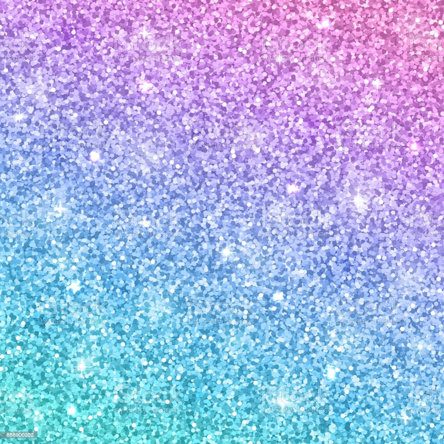 Glittery Pink And Blue Wallpaper