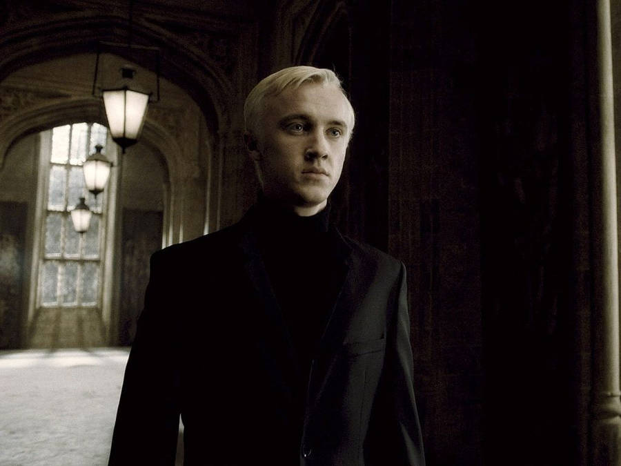 Gloomy Draco Malfoy Aesthetic Wallpaper