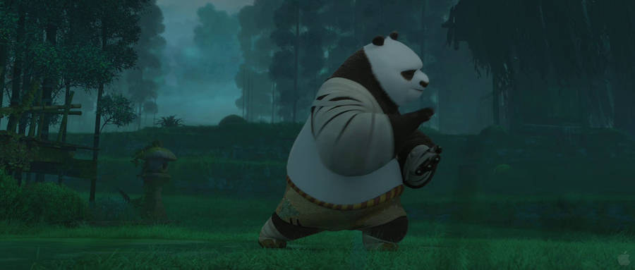 Gloomy Kung Fu Panda 2 Wallpaper