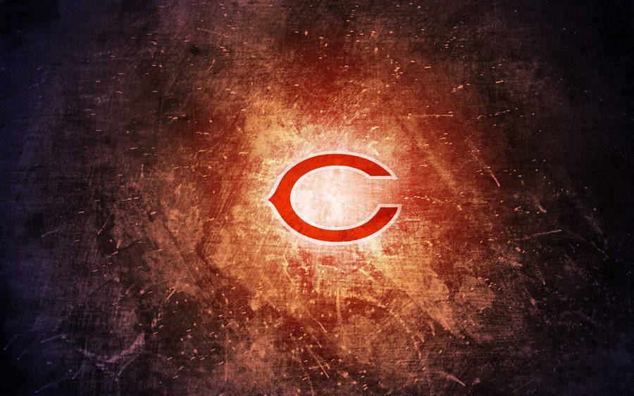 Glowing Chicago Bears Wallpaper