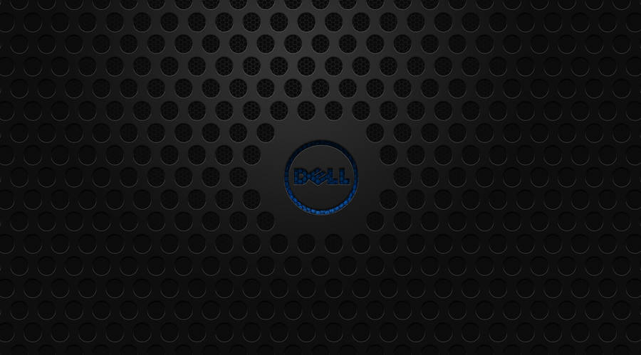 Glowing Dell 4k Logo Wallpaper