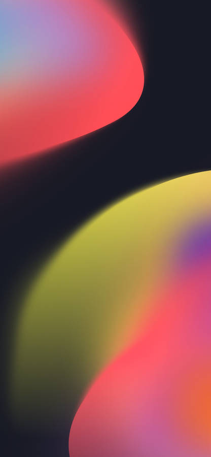 Glowing Gradient Ios 16 Wallpaper