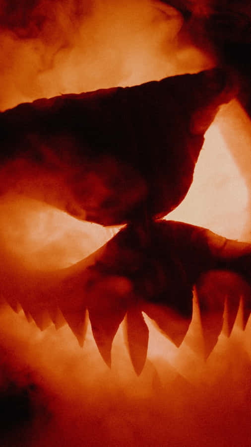 Glowing Halloween Pumpkin Jack O Lantern Wallpaper