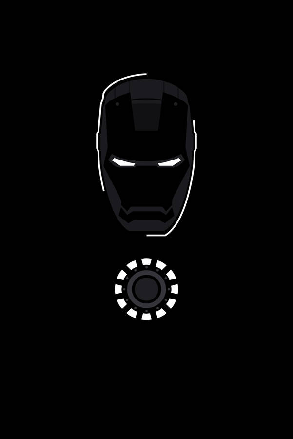 Glowing Iron Man Iphone 4s Wallpaper