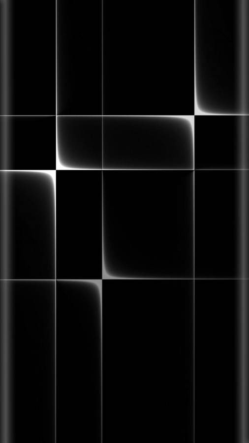 Glowing Lines In Black 3d Wallpaper