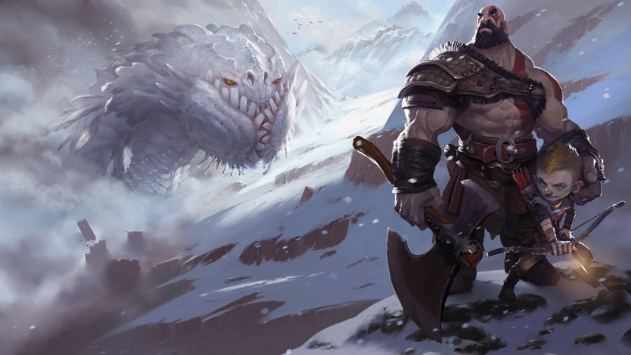 God Of War Ragnarok Kratos Wallpaper