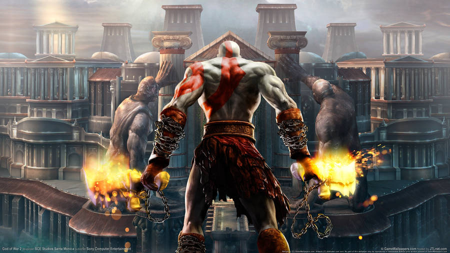 God Of War Temple Of Lahkesis Wallpaper