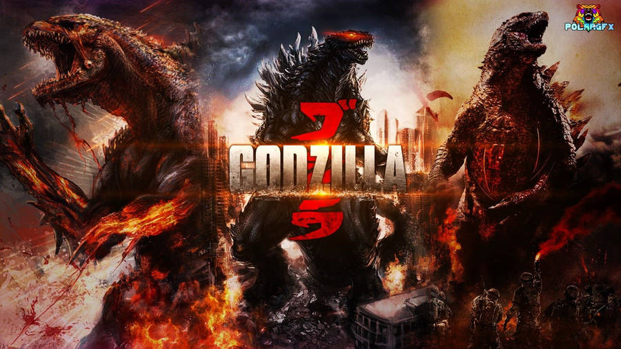 Godzilla Photo Compilation Wallpaper