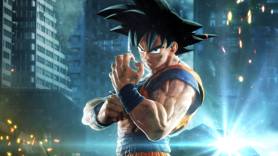 Goku 4k Ultra Hd 3d Render Wallpaper