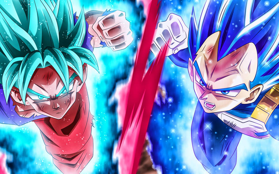 Goku And Vegeta Dbz 4k Wallpaper