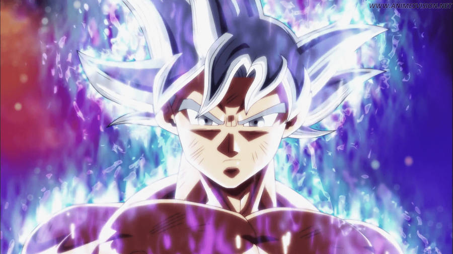 Goku Mastered Ultra Instinct Art Wallpaper