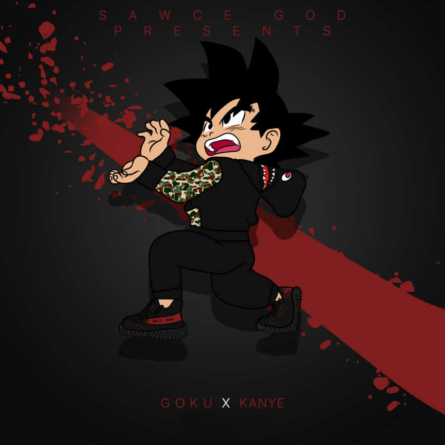 'goku Supreme! Unleash Your True Power.' Wallpaper