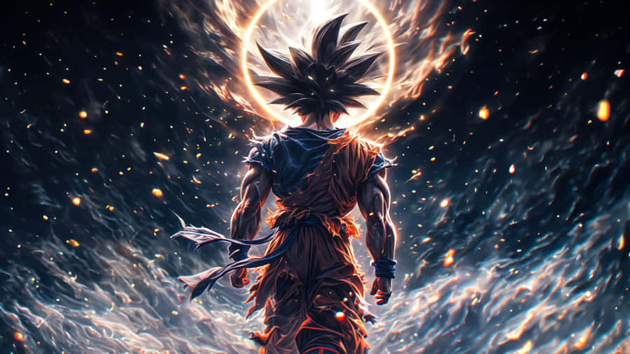 Goku Ultra Instinct Aura.jpg Wallpaper