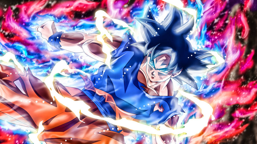 Goku Ultra Instinct Landscape Wallpaper