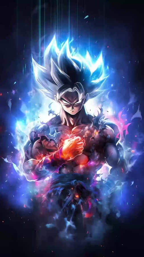 Goku Ultra Instinct Power Up Wallpaper