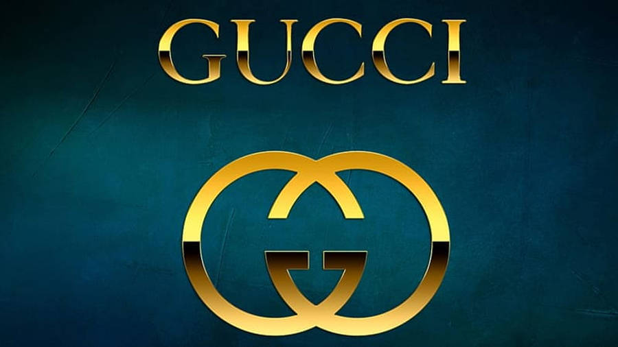 Gold Blue Gucci 4k Wallpaper