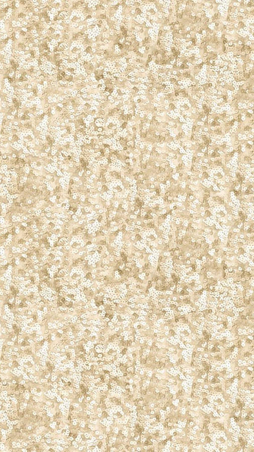 Gold Cream Sequin Art Wallpaper