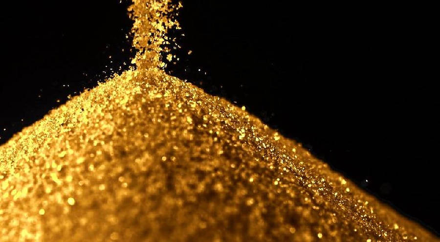 Gold Dust Close Up Wallpaper